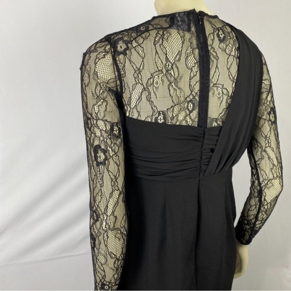 ASOS Maternity Drape Pencil Dress with Lace Panels size 4 - Picture 5 of 10